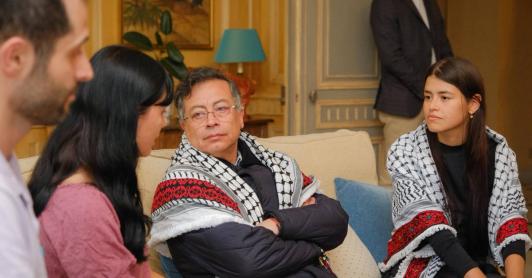 Presidente se reúne con las colombianas deportadas por Israel en flotilla humanitaria a Gaza