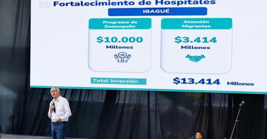 El #Minsalud, Guillermo Alfonso Jaramillo, anunció desde la Plaza Murillo Toro que ya se están recuperando los puestos de salud que por años estuvieron cerrados y en abandono. 