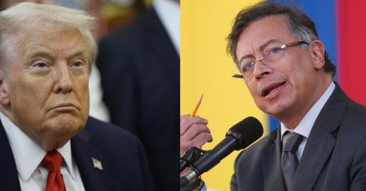 Presidente Petro rechaza acusaciones de Trump