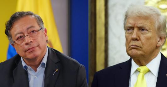  Líderes políticos rechazan señalamientos de Trump contra el presidente Gustavo Petro