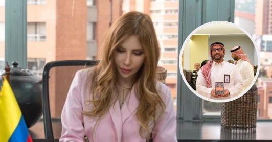 Acuerdo de Colombia y Arabia. / Fotos: MinComercio y Presidencia.