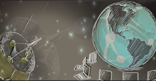 satélite artificial del planeta Tierra