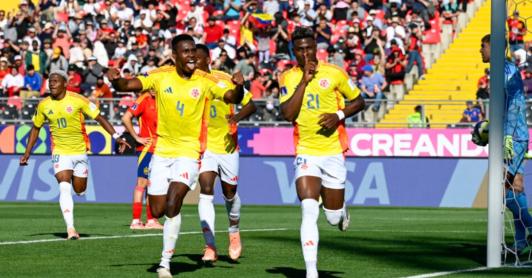 Colombia a semifinales del Mundial sub-20. / Foto: FCF.