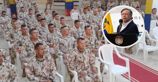 Batallón en el Sinaí. / Foto: Ejército de Colombia.