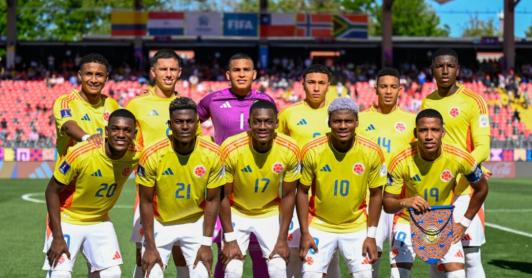 Selección Colombia sub-20. / Foto: FCF.