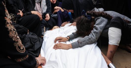 Más de 46 niños palestinos asesinados. / Foto: AFP.