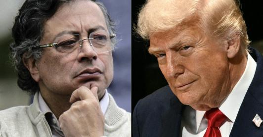 Petro le responde a Trump. / Foto: AFP.