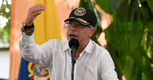 Presidente sobre el CNE y Pacto Histórico. / Foto: AFP.