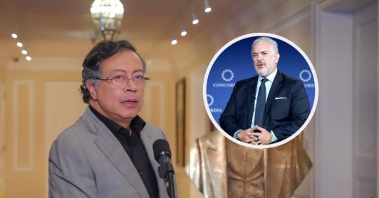 Petro le responde a Duque. / Fotos: Presidencia y AFP.