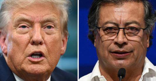 Petro le responde a Trump. / Foto: AFP.