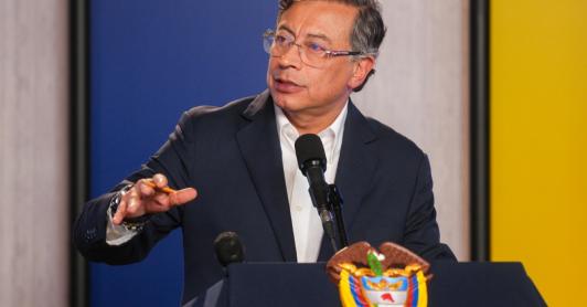 Petro sobre uso de fuerza. / Foto: Presidencia.