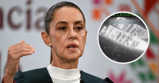 México sobre bombardeo de EE.UU en el Pacífico. / Fotos: AFP y Secretario de Guerra.