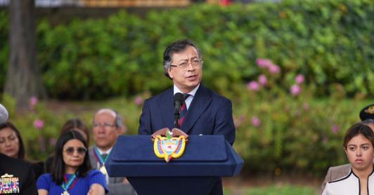 En el acto por los 94 años de la Casa Militar, el presidente Petro resaltó la historia del país y reconoció el trabajo del cuerpo militar que velan por la seguridad en Colombia. 