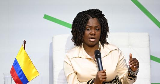 Vicepresidenta rechaza supuestos vínculos entre disidencias de las Farc y el gobierno Petro