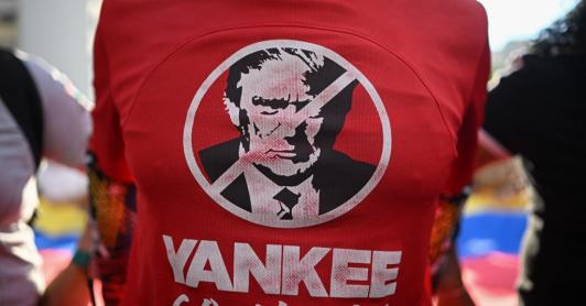 Manifestante venezolano.