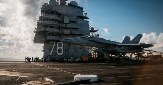 Avión E/A-18G Growler.