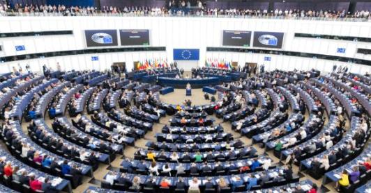 Parlamento Europeo en Bruselas