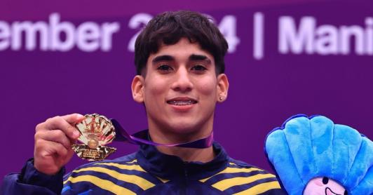 Camilo Vera. / Foto: @gymnastics.