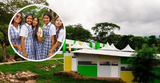 Entrega de Colegio Universidad en El Catatumbo. / Fotos: MinEducación.