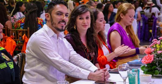 Persona ministra de la igualdad, Juan Carlos Florián.