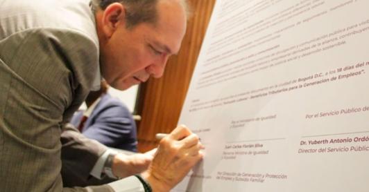 MinTrabajo sobre beneficios tributarios. / Foto: MinTrabajo.