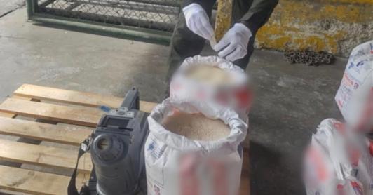 Incautación de cocaína en Buenaventura. / Foto: Policía.