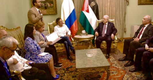 Presidente Petro recibe apoyo internacional. / Foto: Presidencia.