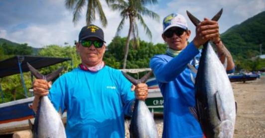 Pescadores colombianos. / Foto: Santiago Villegas - RTVC.