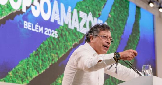 Petro sobre la COP30 en Brasil. / Foto: AFP.