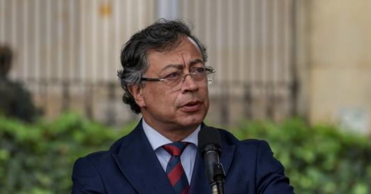 Petro sobre borrador de decreto. / Foto: Presidencia.