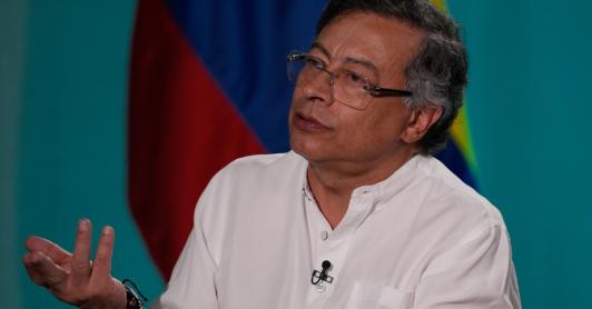 Presidente Petro sobre informe de la UIAF. / Foto: Presidencia.