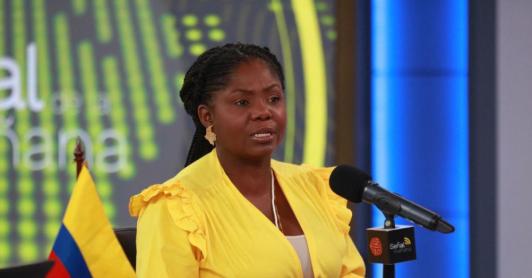 Vicepresidenta Francia Márquez rechaza sanción del CNE