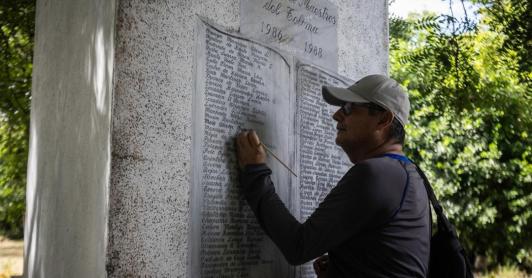 Ruinas de Armero. / Foto: MinCulturas.