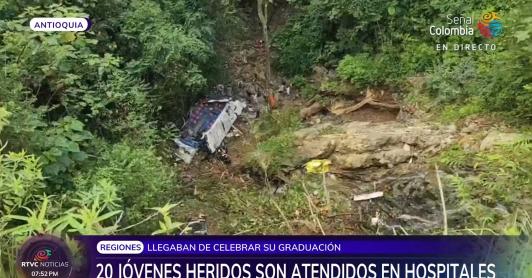 Bus accidentado en vía Remedios-Segovia, Antioquia, deja 17 muertos y 20 heridos, según Agencia de Seguridad Vial 