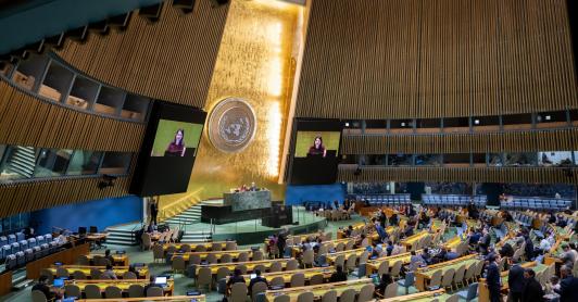 Inmensa mayoría de la ONU aprueba resolución que respalda la autodeterminación de Palestina 
