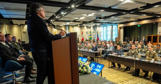 Presidente Petro reafirma cooperación con Estados Unidos en la lucha contra el narcotráfico.