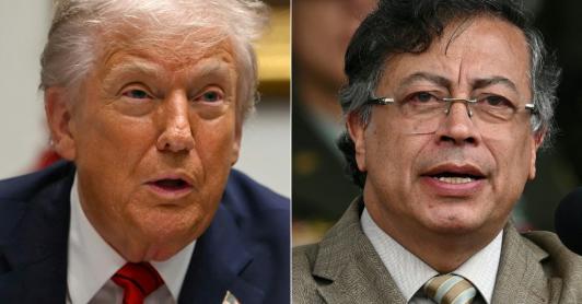 Trump amenaza al presidente Petro y a Colombia.