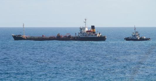Buque petrolero. / Foto: AFP.