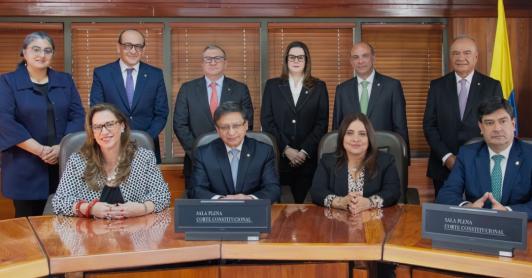 Corte Constitucional sobre el decreto 1390. / Foto: Corte Constitucional.