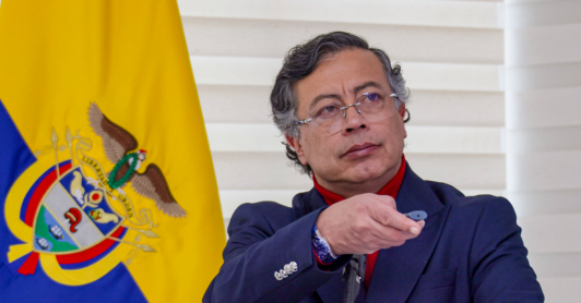 presidente Gustavo Petro, en la alocución del 23 de diciembre de 2025