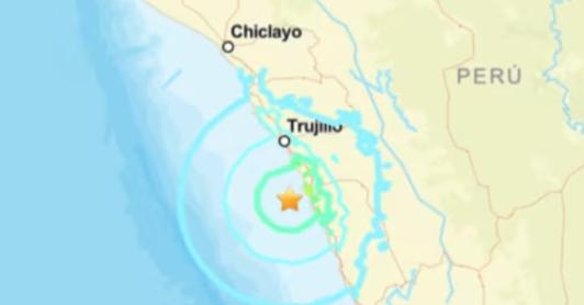 Sismo en Perú de magnitud 6,0 deja 25 heridos y varios daños materiales en escuelas y hospitales al norte de Perú 
