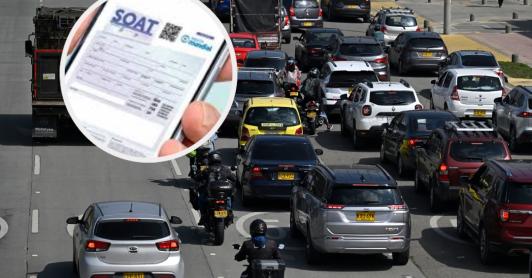 Tarifas del SOAT. / Fotos: AFP y Soat.