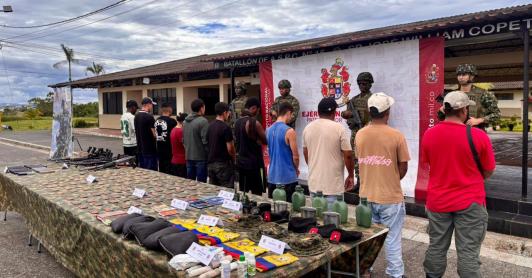 Ejército somete a Comisión 34 de la disidencia de alias Calarcá.