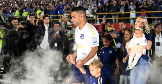 Falcao regresa a Millonarios. / Foto: AFP.