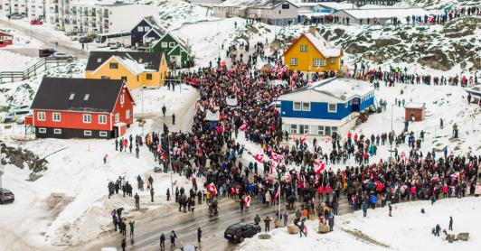 Groenlandia: Marchas en Nuuk contra el plan de anexión de Trump.