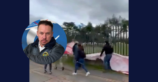 Jorge Castillo, candidato conservador, incita a la violencia en redes.