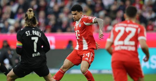 Luis Díaz. / Foto: AFP. 