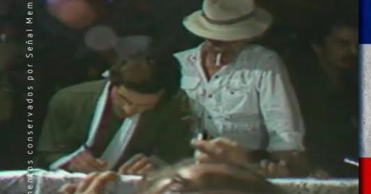 Firma de acuerdo de paz del M19. / Foto: Señal memoria.