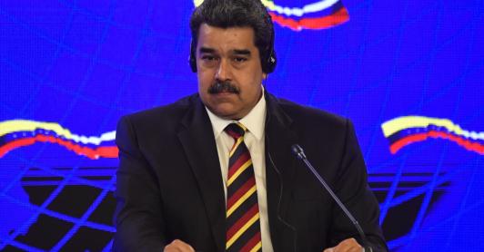 Nicolás Maduro fue secuestrado. / Foto: AFP.