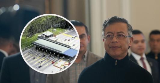 Petro sobre concesiones viales. / Fotos: Presidencia y ANI.